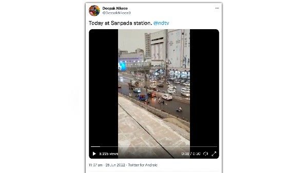 Fact check: ಮುಂಬೈ ಮುಂಗಾರಿನಿಂದ ಅಪಘಾತ, ಇದು ನಿಜವೇ?