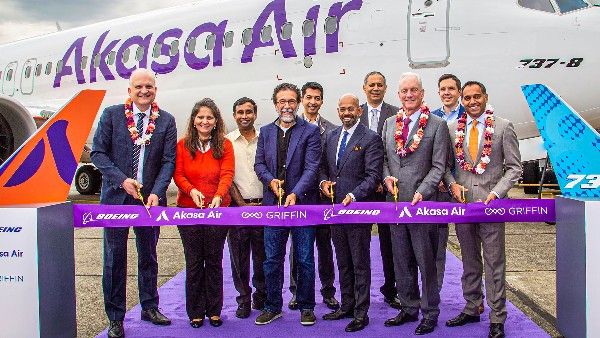ಭಾರತಕ್ಕೆ ಬಂದಿಳಿದ ಆಕಾಶ ಏರ್ ಮೊದಲ ಬೋಯಿಂಗ್ ವಿಮಾನ