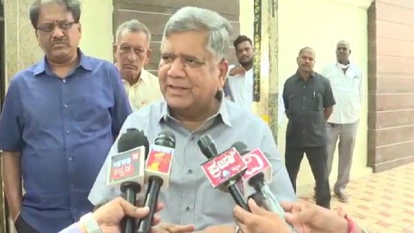 ಸಚಿವ ನಾಗೇಶ್ ಮನೆ ಮೇಲೆ ದಾಳಿಯತ್ನ: ಜಗದೀಶ್ ಶೆಟ್ಟರ್ ಖಂಡನೆ