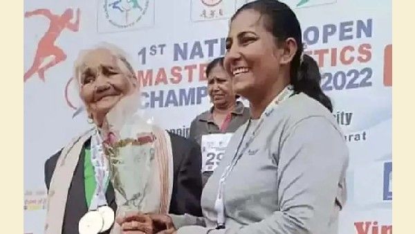 ಹೆಣ್ಮಕ್ಳೆ ಸ್ಟ್ರಾಂಗು ಗುರು: 100 ಮೀಟರ್ ಓಟದಲ್ಲಿ ಹೊಸ ದಾಖಲೆ ಸೃಷ್ಟಿಸಿದ 105ರ ಅಜ್ಜಿ