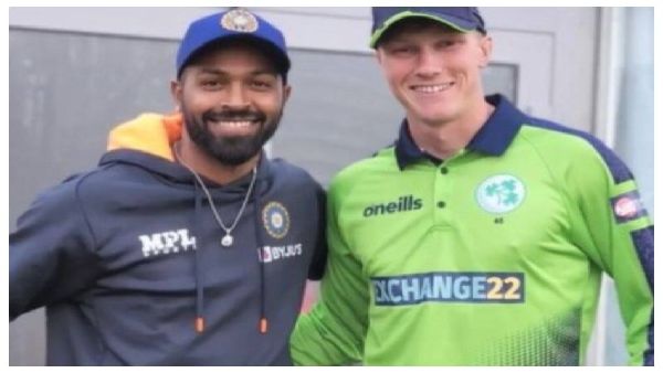 ಐರ್ಲೆಂಡ್ ಯುವ ಆಟಗಾರನಿಗೆ ಬ್ಯಾಟ್ ಗಿಫ್ಟ್‌ ಕೊಟ್ಟು ,ಬೇಗ ಐಪಿಎಲ್ ಅವಕಾಶ ಸಿಗಲಿ ಎಂದ ಪಾಂಡ್ಯ