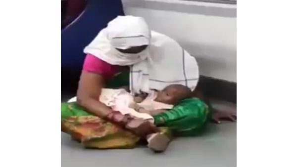 ಮೆಟ್ರೋದಲ್ಲಿ ಕೂಸು ಹೊತ್ತ ಮಹಿಳೆಗೆ ಸೀಟು ಕೊಡದ ಪ್ರಯಾಣಿಕರು, ನೆಟ್ಟಿಗರ ಆಕ್ರೋಶ