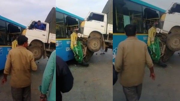 ಬೆಂಗಳೂರಿನಲ್ಲಿ ಭೀಕರ ಸರಣಿ ಅಪಘಾತ:ಆಟೋ ಚಾಲಕ ಸಾವು