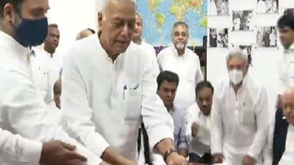 ರಾಷ್ಟ್ರಪತಿ ಚುನಾವಣೆ: ವಿರೋಧ ಪಕ್ಷದ ಅಭ್ಯರ್ಥಿ ಯಶವಂತ್ ಸಿನ್ಹಾ ನಾಮಪತ್ರ ಸಲ್ಲಿಕೆ