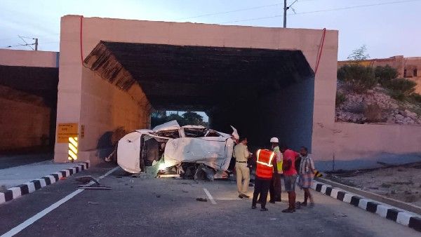 ಗಾಂಜಾ ಬೇಟೆಗೆ ತೆರಳಿದ್ದ ಶಿವಾಜಿನಗರ ಪೊಲೀಸರು ಅಪಘಾತದಲ್ಲಿ ಸಾವು