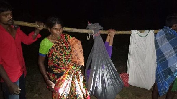 ಡೋಲಿ ಮೂಲಕ ಗರ್ಭಿಣಿಯನ್ನು ಆಸ್ಪತ್ರೆಗೆ ಕರೆತಂದ ಜನ: ಇದು ಸರ್ಕಾರ ತಲೆತಗ್ಗಿಸುವ ಘಟನೆ