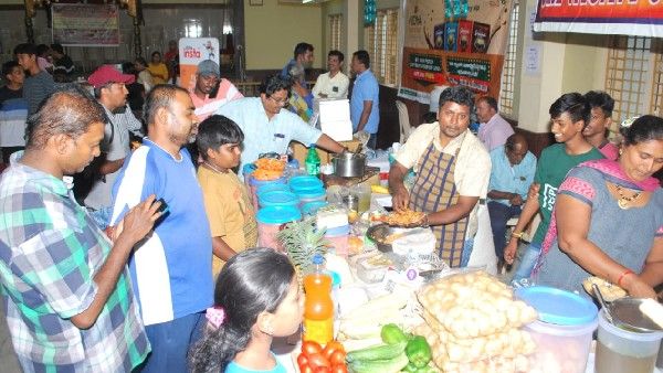 ರಾಮನಗರ: ತಿಂಡಿ ಪ್ರಿಯರ ತನು-ಮನ ತಣಿಸಿದ ರುಚಿ ಸಂತೆ