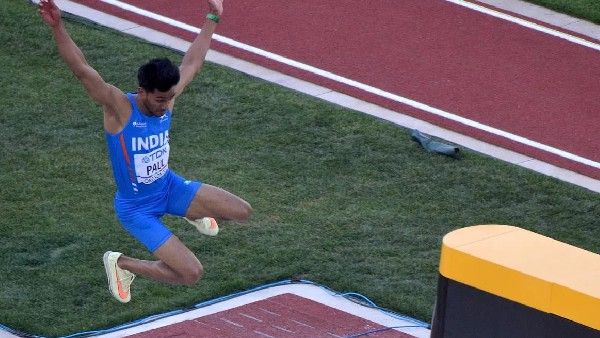 ಟ್ರಿಪಲ್‌ ಜಂಪ್‌ನಲ್ಲಿ ಇತಿಹಾಸ ಸೃಷ್ಟಿಸಿದ ಭಾರತದ ಎಲ್ಡೋಸ್ ಪಾಲ್, ಜಮೈಕಾದ ಶೆರಿಕಾ ಜಾಕ್ಸನ್‌ಗೆ ಚಿನ್ನ