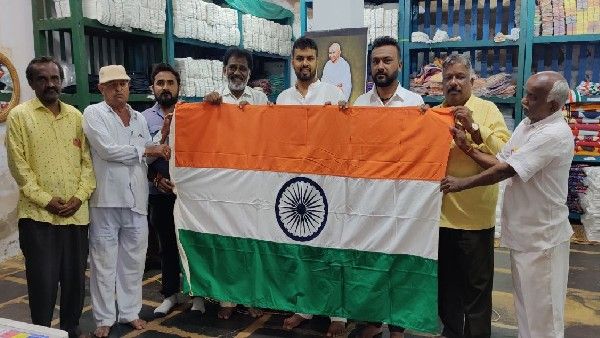 ಭಾರತ ಜೋಡೋ ಪಾದಯಾತ್ರೆಯಲ್ಲಿ ರಾರಾಜಿಸಲಿವೆ ಬೆಂಗೇರಿಯ ರಾಷ್ಟ್ರಧ್ವಜ