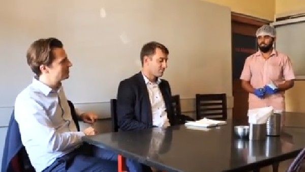 'ಮಸಾಲೆ ದೋಸೆ ಕೊಡಿ' ಎಂದು ಕನ್ನಡದಲ್ಲಿ ಕೇಳಿದ ಜರ್ಮನ್‌ ರಾಯಭಾರ ಕಚೇರಿ ಅಧಿಕಾರಿಗಳು!