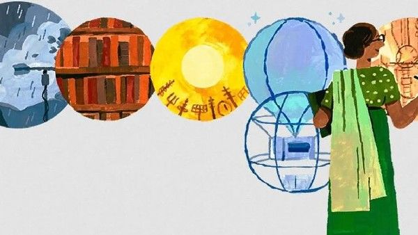 ಗೂಗಲ್ ಡೂಡಲ್‌ನಲ್ಲಿ ದೇಶದ ಮೊದಲ ಮಹಿಳಾ ವಿಜ್ಞಾನಿ ಅಣ್ಣಾ ಮಣಿ 104 ನೇ ಜಯಂತಿ