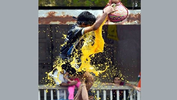 ಕೃಷ್ಣ ಜನ್ಮಾಷ್ಟಮಿ: ಮುಂಬೈನಲ್ಲಿ ವಿಶ್ವ ದಾಖಲೆ ಬರೆದ ಅತಿ ಎತ್ತರದ ಮಾನವ ಪಿರಮಿಡ್