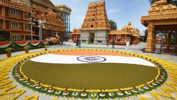 ಜನಮನಗೆದ್ದ ಕುದ್ರೋಳಿ ಕ್ಷೇತ್ರದಲ್ಲಿ ಮೂಡಿದ ಧಾನ್ಯದ ತಿರಂಗ