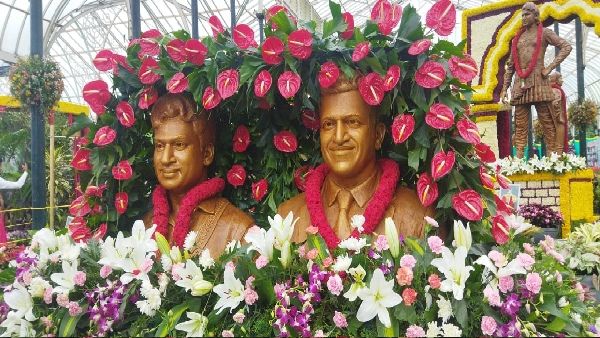 ಲಾಲ್‌ಬಾಗ್‌ನಲ್ಲಿ ರಾಜ್‌ ಕುಮಾರ್ 'ಅಪ್ಪು'ಗೆಯ ಅದ್ಭುತ ಪುಷ್ಪ ದೃಶ್ಯ ವೈಭವ