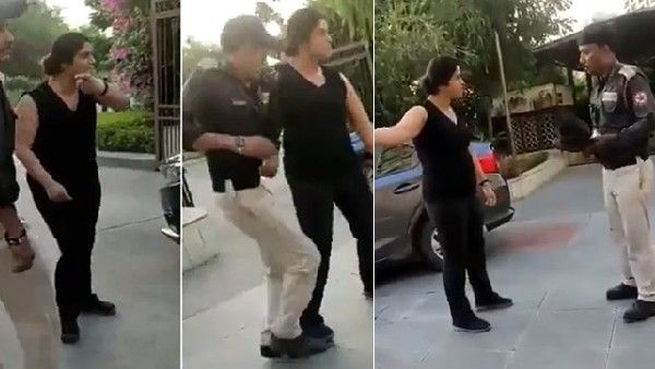 ಗೇಟ್ ತೆರೆಯಲು ವಿಳಂಬ: ಭದ್ರತಾ ಸಿಬ್ಬಂದಿಗೆ ಅಸಭ್ಯ ಸನ್ನೆ ಮಾಡಿ ನಿಂದಿಸಿದ ಮಹಿಳೆ