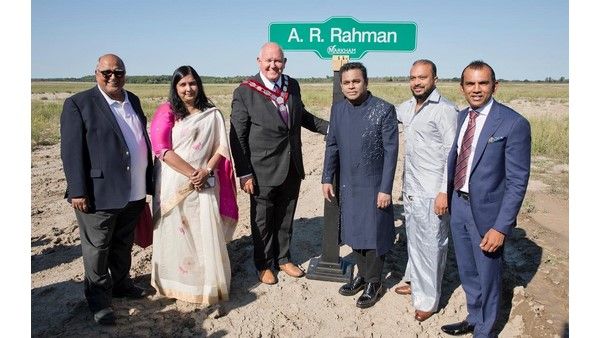 ಕೆನಡಾ ರಸ್ತೆಯೊಂದಕ್ಕೆ ಸಂಗೀತ ದಿಗ್ಗಜ ಎಆರ್ ರೆಹಮಾನ್ ಹೆಸರು; ಯಾಕೆ?