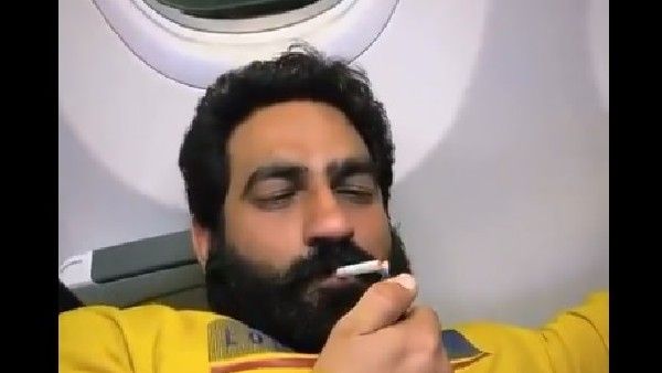 ವಿಮಾನದೊಳಗೆ ಸಿಗರೇಟು ಸೇದಿದ ವ್ಯಕ್ತಿ: ಕ್ರಮಕ್ಕೆ ಸಚಿವರ ಸೂಚನೆ