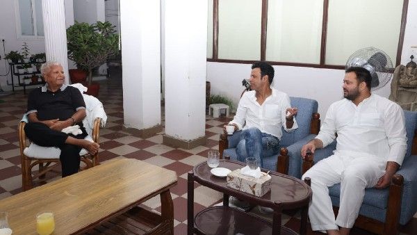 ಲಾಲು ಪ್ರಸಾದ್ ಯಾದವ್, ತೇಜಸ್ವಿ ಯಾದವ್ ಭೇಟಿಯಾದ ನಟ ಮನೋಜ್ ಬಾಜಪೇಯಿ