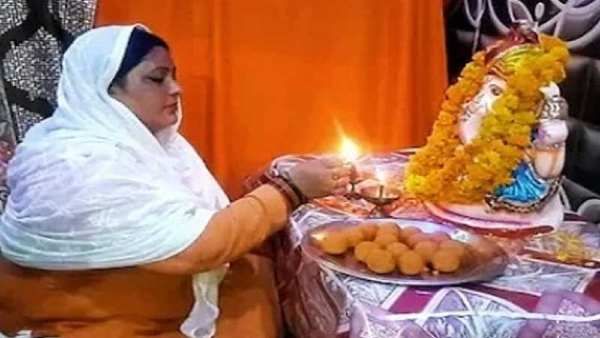 ಗಣೇಶನ ಮೂರ್ತಿ ಪ್ರತಿಷ್ಠಾಪಿಸಿದ್ದಕ್ಕಾಗಿ ಬಿಜೆಪಿಯ ಮುಸ್ಲಿಂ ನಾಯಕಿ ವಿರುದ್ಧ ಫತ್ವಾ