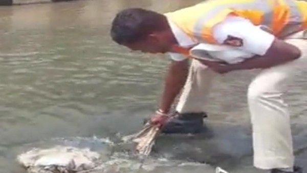 ಬೆಂಗಳೂರು:ರಸ್ತೆ ಜಲಾವೃತ, ಬಿಟಿಪಿ ಕೆಲಸಕ್ಕೆ ಮೆಚ್ಚುಗೆ ಬಿಬಿಎಂಪಿ ವಿರುದ್ಧ ಆಕ್ರೋಶ