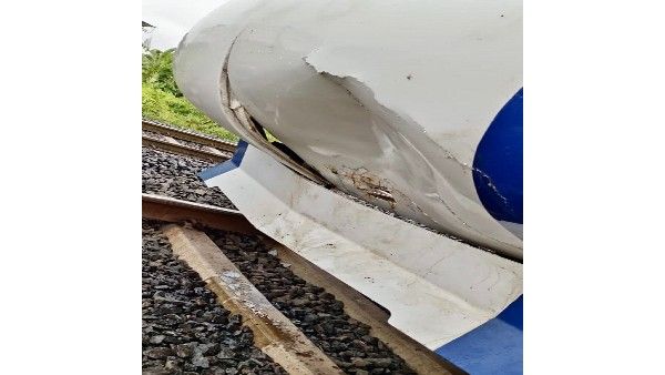 Breaking: 2 ದಿನದಲ್ಲಿ 2ನೇ ಬಾರಿ ವಂದೇ ಭಾರತ್ ರೈಲು ಅಪಘಾತ