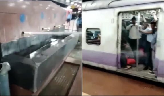 ವಿಡಿಯೋ: ರೈಲು ನಿಲ್ದಾಣದಲ್ಲಿ ಒಡೆದ ಟ್ಯಾಪ್- 'ಆಟೋ ಕ್ಲೀನಿಂಗ್ ಸಿಸ್ಟಮ್' ಎಂದ ನೆಟ್ಟಿಗರು