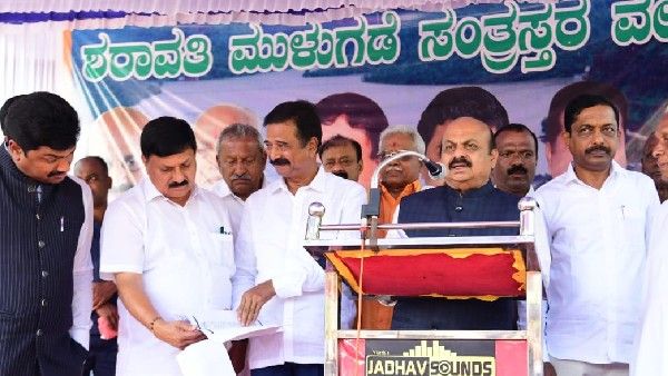 ಶರಾವತಿ ಸಂತ್ರಸ್ತರ ಸಮಸ್ಯೆ ಪರಿಹಾರಕ್ಕೆ 3 ಅವಕಾಶಗಳಿದ್ದವು: ತೀರ್ಥಹಳ್ಳಿಯಲ್ಲಿ ಸಿಎಂ ಆಕ್ರೋಶ