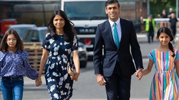 Asian Rich List 2022: ಬ್ರಿಟಿಷ್ ಏಷ್ಯನ್ ಶ್ರೀಮಂತರ ಪಟ್ಟಿಯಲ್ಲಿ ರಿಷಿ ಸುನಕ್ ಪತ್ನಿ ಅಕ್ಷತಾ ಮೂರ್ತಿ