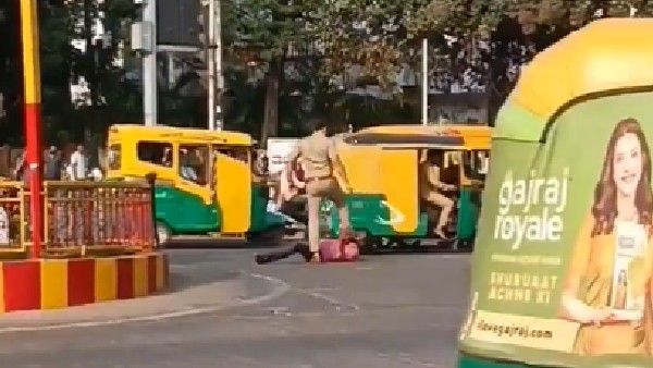 Fact check: ಬೆಳಗಾವಿಯ ಚೆನ್ನಮ್ಮ ವೃತ್ತದಲ್ಲಿ ಪೊಲೀಸರಿಂದ ವ್ಯಕ್ತಿಗೆ ಥಳಿತ?