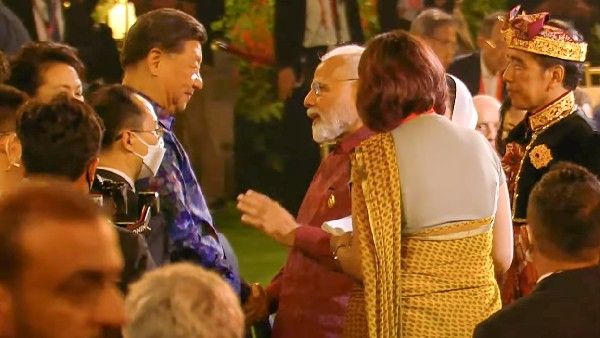 G-20 ಶೃಂಗಸಭೆ: ಪ್ರಧಾನಿ ಮೋದಿ-ಚೀನಾ ಅಧ್ಯಕ್ಷ ಕ್ಸಿ ಜಿನ್‌ಪಿಂಗ್ ಮುಖಾಮುಖಿ