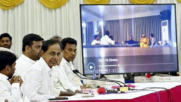 ಆಪರೇಷನ್ ಕಮಲ ಆರೋಪ: ವಿಡಿಯೋ ಬಿಡುಗಡೆ ಮಾಡಿದ ತೆಲಂಗಾಣ ಸಿಎಂ