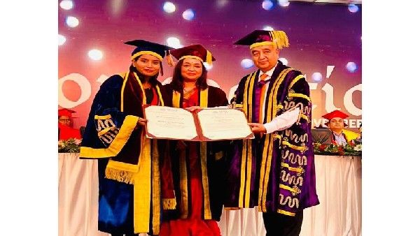 ಭಾರತೀಯ ಕ್ರಿಕೆಟರ್, ಕನ್ನಡತಿ ರಾಜೇಶ್ವರಿ ಗಾಯಕ್ವಾಡ್‌ಗೆ ಗೌರವ ಡಾಕ್ಟರೇಟ್‌