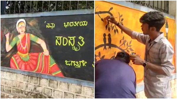 ಹುಬ್ಬಳ್ಳಿ ಸೌಂದರ್ಯ ಹೆಚ್ಚಿಸುತ್ತಿದೆ ರೆವಲ್ಯೂಷನ್ ಮೈಂಡ್ಸ್ ಯುವ ಪಡೆಯ ವಿನೂತನ ಕಾರ್ಯ