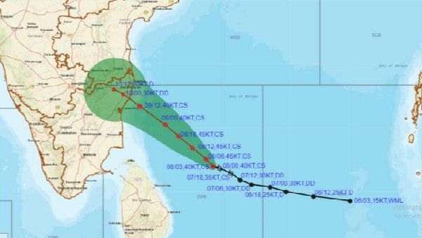 'ಮಾಂಡೌಸ್' ಸೈಕ್ಲೋನ್ ಭೀತಿ: ಕರ್ನಾಟಕದಲ್ಲಿ ಭಾರಿ ಮಳೆ, 11ಜಿಲ್ಲೆಗೆ ಹಳದಿ ಎಚ್ಚರಿಕೆ