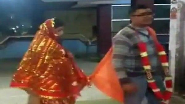 20ರ ವಿದ್ಯಾರ್ಥಿಯೊಂದಿಗೆ 42ರ ಶಿಕ್ಷಕ ಮದುವೆ; ವಿಡಿಯೋ ವೈರಲ್