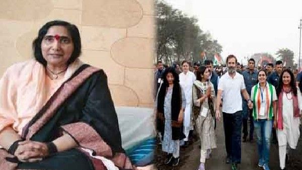 'ಆಗ ಒಡೆದು ಈಗ ಜೋಡಿಸುತ್ತಿದ್ದಾರೆ' ಭಾರತ್ ಜೋಡೋ ಬಗ್ಗೆ ಸಾಧ್ವಿ ರಿತಂಬರ ವಿವಾದಾತ್ಮಕ ಹೇಳಿಕೆ