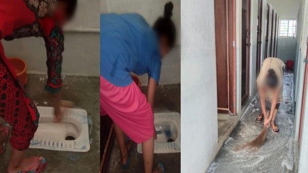 ಬೆಂಗಳೂರಿನ ಒಬಿಸಿ ಹಾಸ್ಟೆಲ್‌ನಲ್ಲಿ ವಿದ್ಯಾರ್ಥಿನಿಯರ ಬರಿಗೈಯಲ್ಲಿ ಶೌಚಾಲಯ ಸ್ವಚ್ಛ ಮಾಡಿಸಿದ ವಾರ್ಡನ್