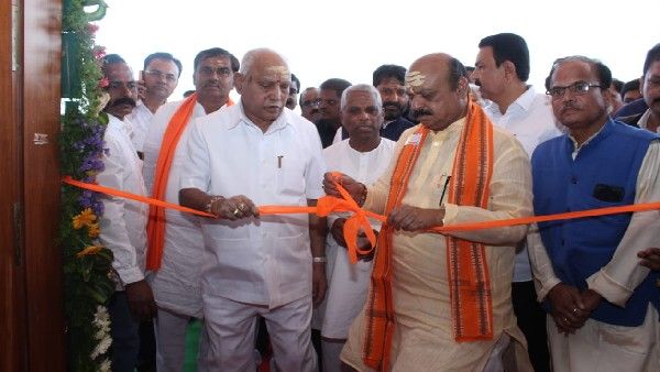 ಆಂಧ್ರ ಪ್ರದೇಶದ ಶ್ರೀಶೈಲ ಕ್ಷೇತ್ರದಲ್ಲಿ ಯಾತ್ರಿ ನಿವಾಸ ಸ್ಥಾಪನೆಗೆ ಅಡಿಗಲ್ಲು ಹಾಕಿದ ಸಿಎಂ ಬೊಮ್ಮಾಯಿ