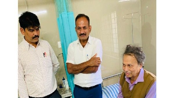 ಹರಿಹರ: ಬಂಡಾಯ ಸಾಹಿತಿ ಬರಗೂರು ರಾಮಚಂದ್ರಪ್ಪ ಆರೋಗ್ಯದಲ್ಲಿ ಚೇತರಿಕೆ