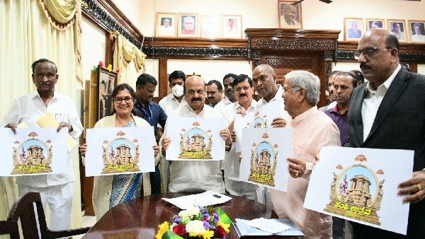 Hampi Utsav 2023: ಹಂಪಿ ಉತ್ಸವದ ಲಾಂಛನ ಬಿಡುಗಡೆ, ಹೀಗಿದೆ ಐತಿಹಾಸಿಕ ನಗರಿಯ ಉತ್ಸವದ ಲೋಗೋ