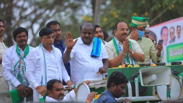 ಹರಿಹರ: ಕಾಂಗ್ರೆಸ್ ಅಸಹಕಾರದ ನಡುವೆಯೂ ಹಠಬಿಡದೇ ರೈತರ ಸಾಲ ಮನ್ನಾ ಮಾಡಿದ್ದೆ: ಎಚ್‌.ಡಿ.ಕುಮಾರಸ್ವಾಮಿ