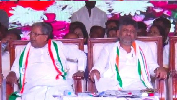 ಕೊಪ್ಪಳದಲ್ಲಿ ಪ್ರಜಾಧ್ವನಿ ಬಸ್ ಯಾತ್ರೆ: ಗವಿಸಿದ್ದೇಶ್ವರ ಮಠಕ್ಕೆ ಭೇಟಿ ನೀಡಿದ ಕಾಂಗ್ರೆಸ್‌ ನಾಯಕರು