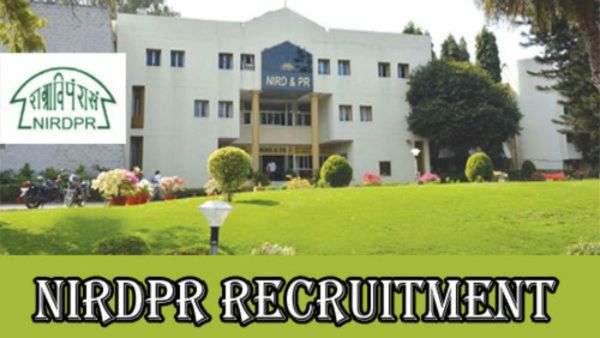 NIRDPR Recruitment 2023: ಪಂಚಾಯತ್ ರಾಜ್ ಇಲಾಖೆಯ 135 ಹುದ್ದೆಗೆ ಅರ್ಜಿ ಆಹ್ವಾನ, ವಿವರ ಇಲ್ಲಿದೆ