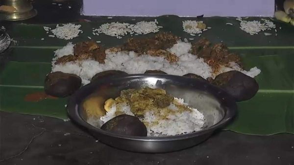 Maha Shivratri 2023: ಮಂಗಾಡಹಳ್ಳಿಯಲ್ಲಿ ಮಂಸದೂಟ ಸವಿದು ಶಿವನನ್ನು ಆರಾಧಿಸಿದ ಭಕ್ತರು, ವಿಶಿಷ್ಟ ಆಚರಣೆ