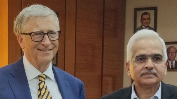 ಆರ್‌ಬಿಐ ಗವರ್ನರ್‌ ಶಕ್ತಿಕಾಂತ್‌ ದಾಸ್‌ ಭೇಟಿ ಮಾಡಿದ ಬಿಲ್ ಗೇಟ್ಸ್