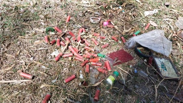 ಮೂಡಿಗೆರೆ: ಮೀಸಲು ಅರಣ್ಯ ಪ್ರದೇಶದಲ್ಲಿ 60ಕ್ಕೂ ಹೆಚ್ಚು ಫೈರಿಂಗ್ ಕಾಟ್ರೇಜ್‍ಗಳು ಪತ್ತೆ, ವಿವರ ಇಲ್ಲಿದೆ