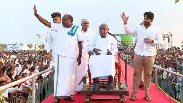 JDS Pancharatna Yatra: ಮೈಸೂರಿನಲ್ಲಿ ಬೃಹತ್ ಜೆಡಿಎಸ್ 'ಪಂಚರತ್ನ ರಥಯಾತ್ರೆ ಸಮಾರೋಪ ಸಮಾರಂಭ': ಲಕ್ಷಾಂತರ ಜನ ಭಾಗಿ