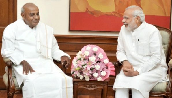 ಬೆಂಗಳೂರು-ಮೈಸೂರು ಎಕ್ಸ್‌ಪ್ರೆಸ್ ವೇ: ಎಚ್‌ಡಿಡಿ ಕನಸು ಈಡೇರಿದೆ- ಬಿಜೆಪಿ ಟ್ವೀಟ್