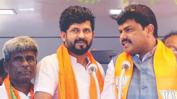 'ಕಾಂಗ್ರೆಸ್‌' ಭದ್ರಕೋಟೆಯಲ್ಲಿ ‘ಕಮಲ’ ಕಹಳೆ: ನರಸಿಂಹರಾಜ ಕ್ಷೇತ್ರದಲ್ಲಿ ಬಿಜೆಪಿ ರೋಡ್ ಶೋ