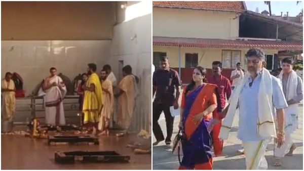 ಶಕ್ತಿ ದೇವತೆ ಮೊರೆ ಹೋದ ಡಿ.ಕೆ ಶಿವಕುಮಾರ್: ಶೃಂಗೇರಿಯಲ್ಲಿ ಇಂದು ಚಂಡಿಕಾ ಯಾಗ